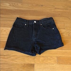 Old Navy Black Jean Shorts Classic Style